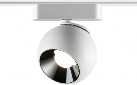 Трековый светильник Novotech Smal 359267 SHINO белый для низковольтного шинопровода IP20 LED 12W 48V 960Лм 3000К (шар)