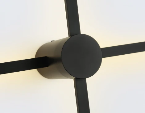 Настенный светильник светодиодный черный 13Вт 2700K Ambrella Stik FL75871