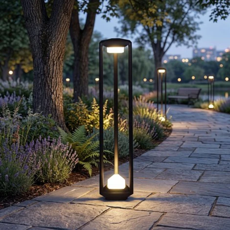 Наземный светильник светодиодный Reluce 09987-0.7-001JH 0.8M LED2X6W BK RLOS