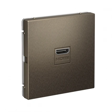 Розетка HDMI (мокко) Systeme Electric GAL000680