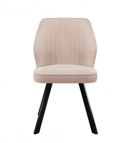 Стул DikLine 232M поворотный B03 BEIGE, ножки черные 00-00085502