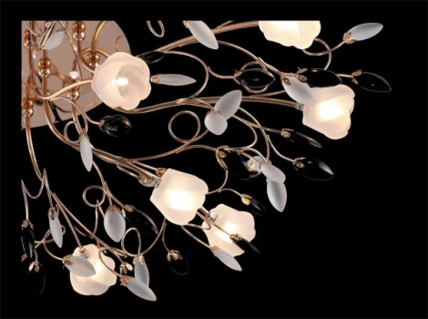 Потолочная люстра Eurosvet 5122 5122/16 золото/белый