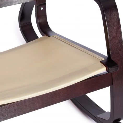 Кресло-качалка mod. AX3005 Tetchair (Венге,Бежевый).