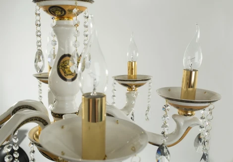 Подвесная люстра Arte Lamp Belveder A6610LM-6GO