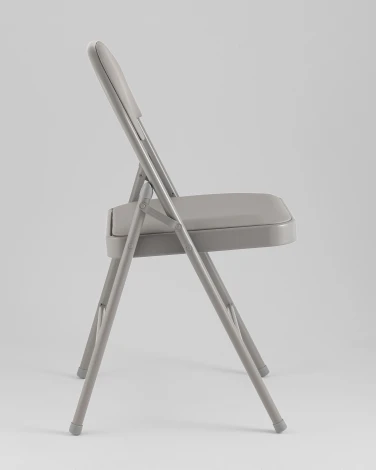 Стул складной GJ-22 серый иск.кожа 6 шт. Stool Group УТ000043174