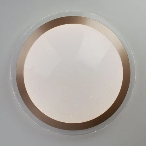 Потолочный светильник Eurosvet Fusion 40003/1 LED матовое золото 42W