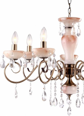Подвесная люстра Arte Lamp Onyx Red A9591LM-7AB
