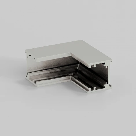 Соединитель угловой внутренний для накладного шинопровода (никель) Elektrostandard Line Magnetic 85225/00