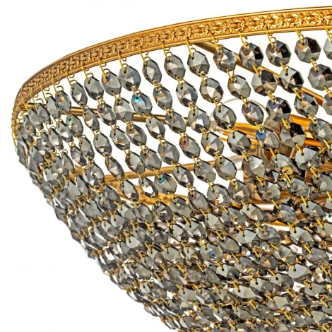 Потолочная люстра на штанге Arti Lampadari Stella E 1.3.50.506 G (220V, хрусталь, круглые)