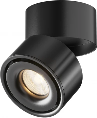 Накладной потолочный светильник Yin 3000K 1x15Вт 24° LED Maytoni Technical C084CL-15W3K-B (220V, круглые)