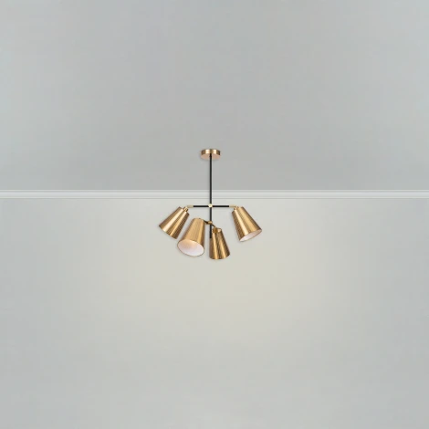 Потолочная люстра на штанге Freya Terra FR5260PL-04BS