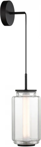 Подвесной светильник Odeon Light Jam 5409/11L черный/прозрачный/металл/стекло/акрил LED 11W 3000K 720Лм (220V, на проводе, круглые)
