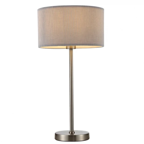 Интерьерная настольная лампа Arte Lamp Mallorca A1021LT-1SS (220V, круглые)