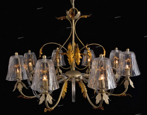 Подвесная люстра Arte Lamp Campanello A8934LM-8SA