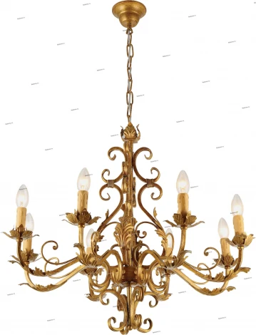 Подвесная люстра Arte Lamp Fregiato A7202LM-8GA