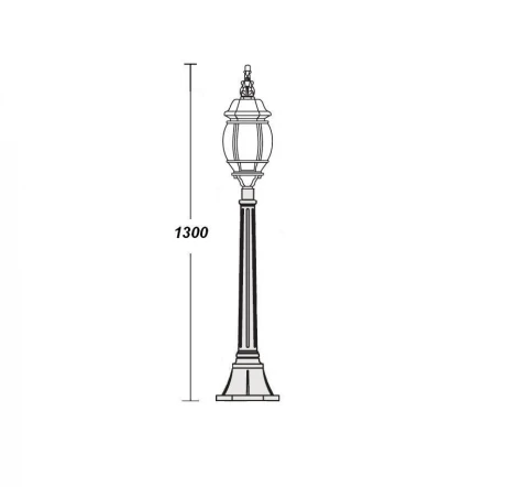 Наземный фонарь Oasis Light America L W 83407L