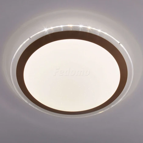 Потолочный светильник Eurosvet Fusion 40003/1 LED матовое золото 42W
