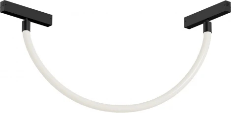 Трековый светильник с гибким неоном 220 Denkirs Smart Ray DK8060-BK (LED, пульт управления)