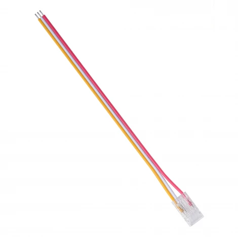 Коннектор прокалывающий 3 pin, для подключения CCT LED ленты 8мм, тип COB, IP20 длина провода 150мм, Apeyron 09-116