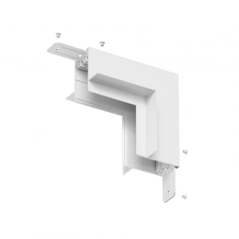 Угловое соединение стена-потолок встраиваемый Smart, белый TR2118-WH Denkirs (220V)