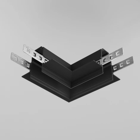 Коннектор угловой Exility встраиваемый черный (магнитный) Maytoni Technical TRACL034-42B-R