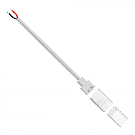 Коннектор прокалывающий 2 pin, для подключения одноцветной LED ленты 8-10 мм, тип SMD, COB, IP65, длина провода 150 мм Apeyron 09-169