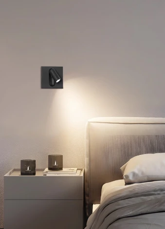 Бра светодиодное для чтения Inodesign Run INO_Run mini black 44.0386