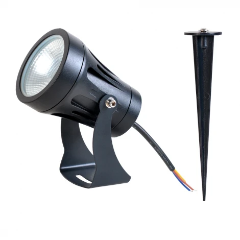 Грунтовый светильник светодиодный Arte Lamp A4715IN-1BK (220V, круглые, IP65)