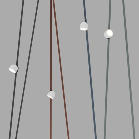 Трековый светильник 48V Denkirs Belty Spot DK5542-WH+BK (LED)