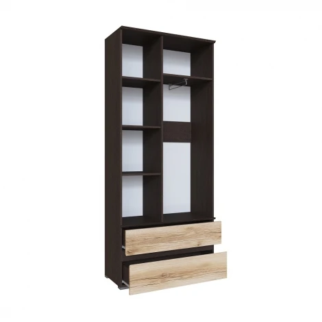 Шкаф ТЭКС для одежды и белья Плейона, венге