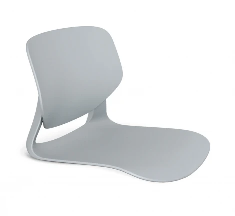 Стул полубарный Sheffilton SHT-ST59/S196-1 серый/хром лак 7723189103