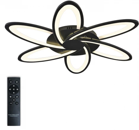 Потолочная люстра Natali Kovaltseva HIGH-TECH LED LAMPS 82008 BLACK
