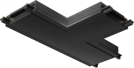 Коннектор питания T-образный Radity черный (магнитный) Maytoni Technical TRA084CT-11B