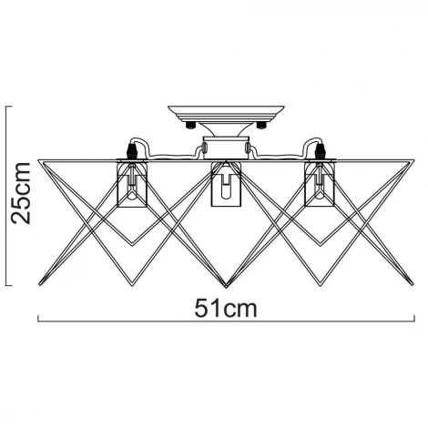 Потолочная люстра Arte Lamp Tela A6048PL-5CC