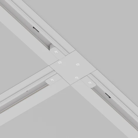 Коннектор Т-образный Unity встраиваемый белый (однофазный) Maytoni Technical TRA002CT-11W