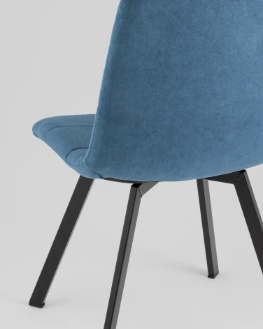 Стул Одди Original Square велюр синий Stool Group УТ000042516