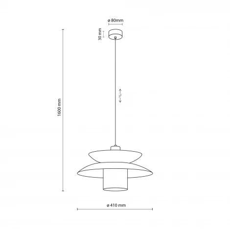 Подвесной светильник TK Lighting Verado Burgund 11768