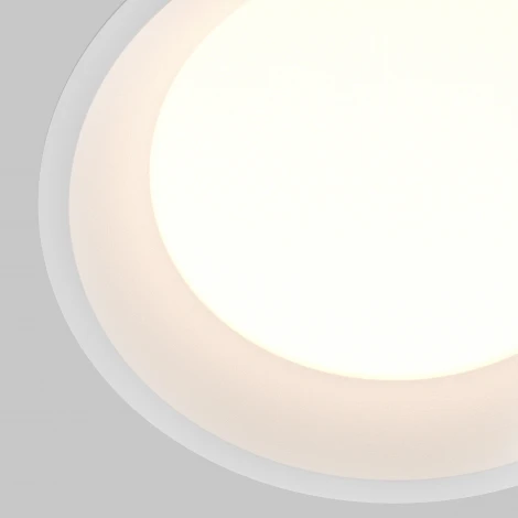 Встраиваемый светильник 24W Maytoni Okno DL055-24W3-4-6K-W (LED, 220V, круглые, IP44)
