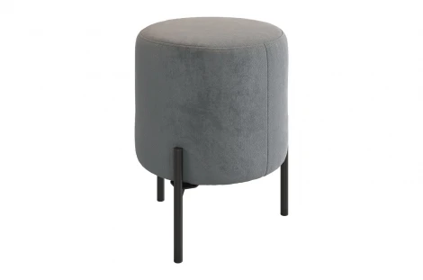 Пуф Одри Mebelson (Велюр/Графит) арт.171480,2171