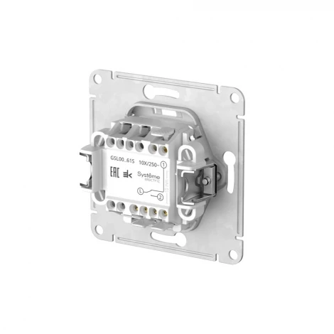 Переключатель одноклавишный (бежевый) Systeme Electric GSL000261S