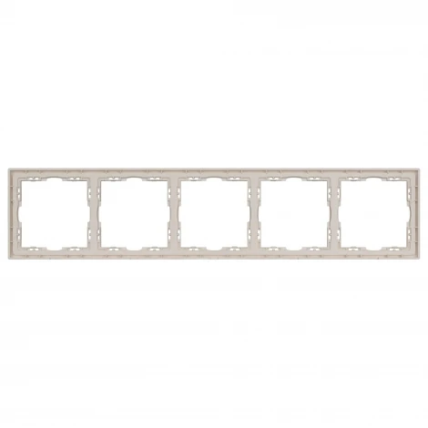 Рамка пластиковая FRM-NOBE-SFPL-5-CA (Arlight, Кашемир) 059462