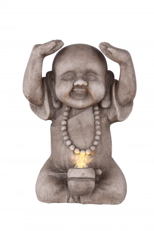 Газонная световая фигура Globo Монах 33561