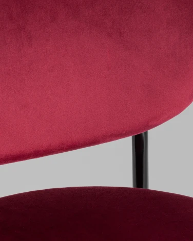 Стул полубарный Бриф VD велюр винный Stool Group УТ000042505