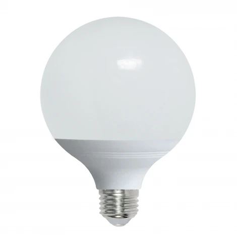 Лампа светодиодная, форма "шар", матовая, дневной белый свет 6500K Volpe Norma LED-G95-16W/6500K/E27/FR/NR