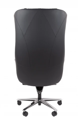 Офисное кресло Chairman 523 Россия нат.кожа/экокожа черная 7213056