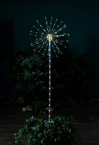 Световая фигура светодиодная без батареек с выключателем IP44 Eglo Firework Outdoor 411186