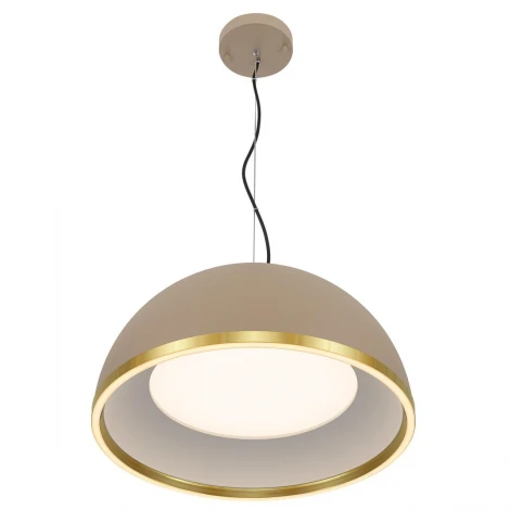 Подвесной светильник светодиодный Citilux Floom CL736252 Бежевый+Золото
