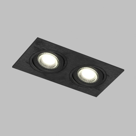 Встраиваемый точечный светильник Denkirs DK3022-BK (220V)