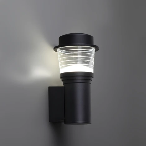 Настенный уличный светильник Novotech Haut 371073 черный IP54 GU10 max.12W 220-240V