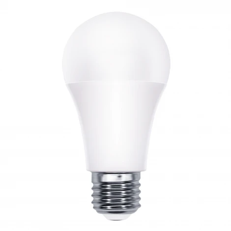 Лампочка светодиодная груша белая E27 10W 4000K Uniel LED-A60-10W/RGB/E27/REG PLS21WH